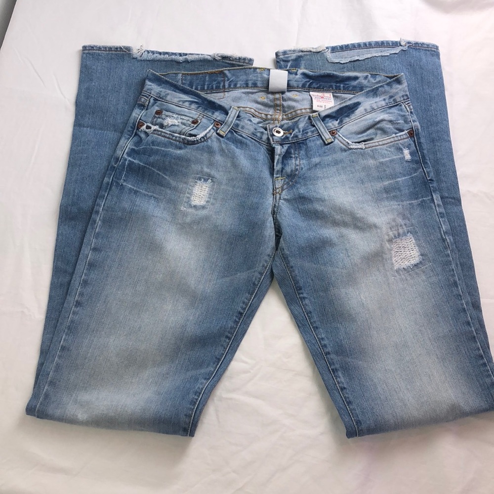 Lucky Brand, Lil Maggie button fly jeans